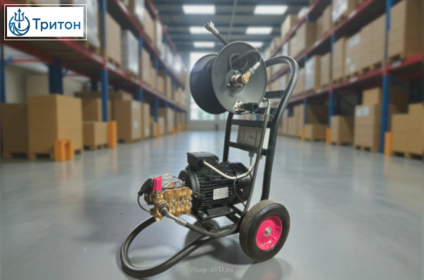   АВД Тритон AR 15/200 TS 5.5 ( на тележке с барабаном, электрика с теплозащитой)