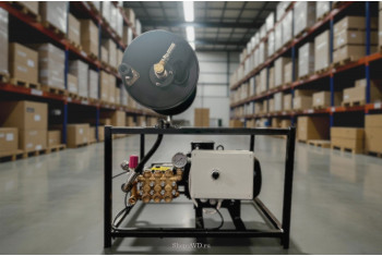 АВД ТРИТОН H 15/200 TS 5.5 T  (Барабан для шланга, электрика с теплозащитой, манометр)