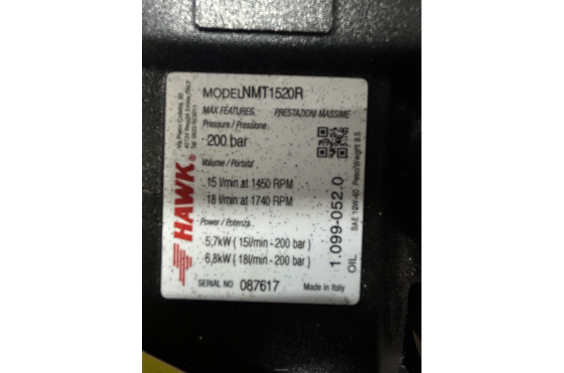 АВД ТРИТОН H 15/200 TS 5.5 T  (Барабан для шланга, электрика с теплозащитой, манометр)