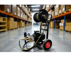 АВД Тритон AR 15/20 VRT 5.5 T (на тележке с барабаном, электрика с термозащитой )