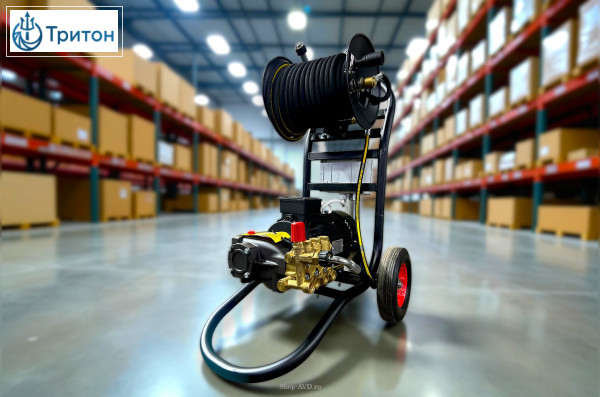АВД Тритон М 21/200 ВР 7.0 (тележка, катушка 20 м)