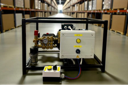 АВД ТРИТОН C 15/207 TS 5.5 T (на раме, аварийный регулятор давления SVL28, манометр, тепловое реле)