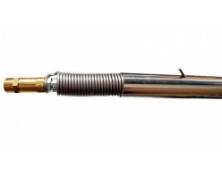 Консоль поворотная изогнутая н/ж 1800мм 22x1,5ш-ш