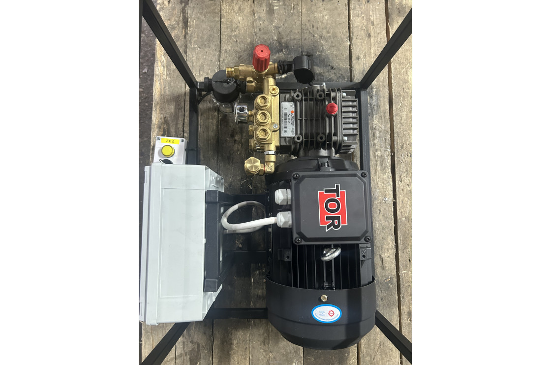 АВД ТРИТОН C 15/207 TS 5.5 T (на раме, аварийный регулятор давления SVL28, манометр, тепловое реле)