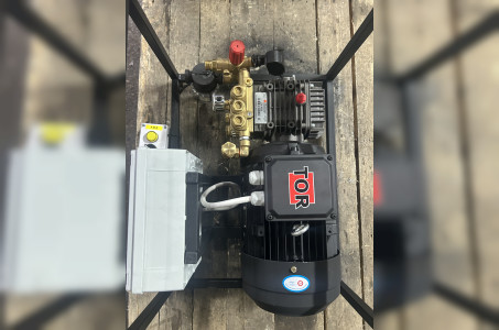 АВД ТРИТОН C ZW 15/207 TS 5.5 T (на раме, аварийный регулятор давления SVL28, манометр, тепловое реле)