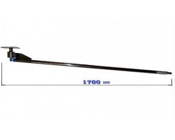 Консоль поворотная с наклоном (10гр) н/ж 2000мм