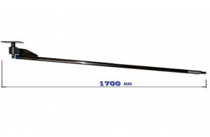 Консоль поворотная с наклоном (10гр) н/ж 1700мм