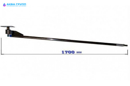 Консоль поворотная с наклоном (10гр) н/ж 2000мм