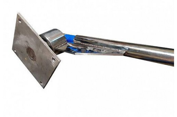 Консоль поворотная с наклоном (10гр) н/ж 2000мм