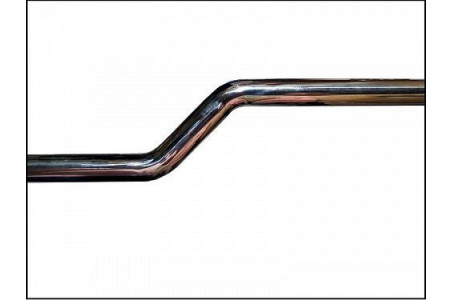 Консоль поворотная изогнутая н/ж 1800мм 22x1,5ш-ш