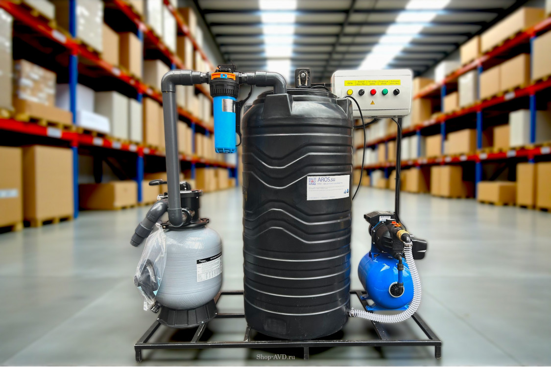 АРОС 2 + Д + К (Дозирующий насос и Картриджный фильтр)