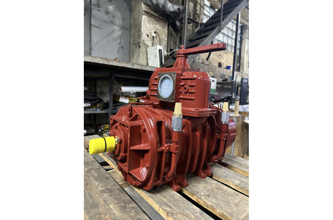 Насос вакуумный JUROP PNR 124 D ATEX. (левое вращение, ручной клапан)