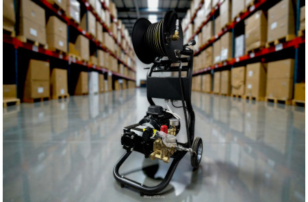 АВД ТРИТОН H 15/200 TS 5.5 N (на тележке, манометр, катушка, электрика с теплозащитой)