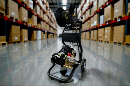 АВД ТРИТОН H 15/200 TS 5.5 N (на тележке, манометр, катушка, электрика с теплозащитой)