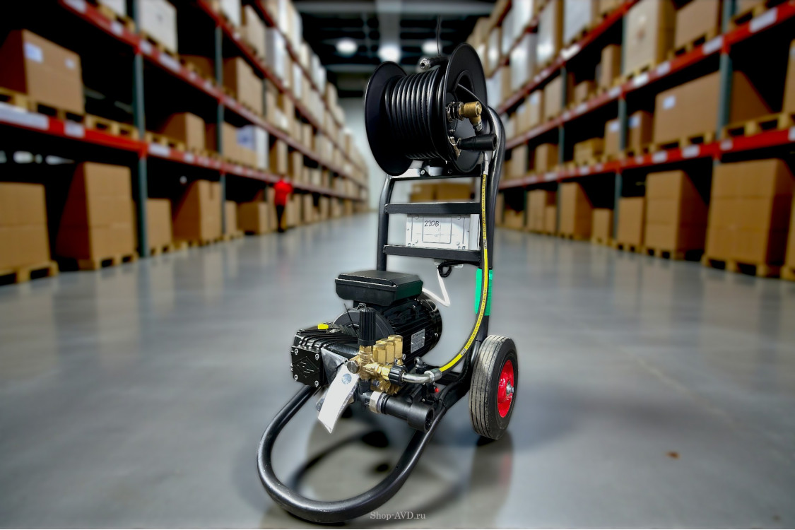 АВД Тритон H 15/200 TS 5.5 T (на тележке, с барабаном, электрика с теплозащитой)
