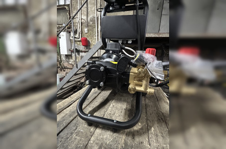 АВД ТРИТОН H 15/200 TS 5.5 N (на тележке, манометр, катушка, электрика с теплозащитой)