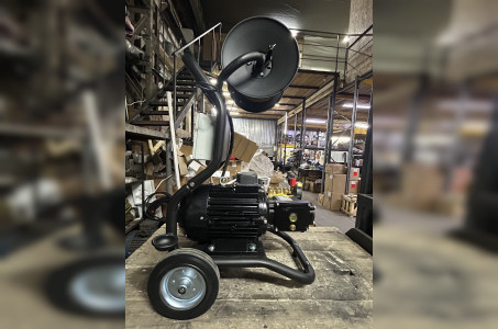 АВД ТРИТОН H 15/200 TS 5.5 N (на тележке, манометр, катушка, электрика с теплозащитой)