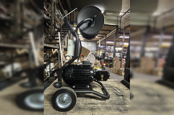 АВД ТРИТОН H 15/200 TS 5.5 N (на тележке, манометр, катушка, электрика с теплозащитой)