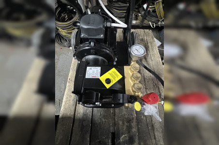 АВД ТРИТОН H 15/200 TS 5.5 N (на тележке, манометр, катушка, электрика с теплозащитой)