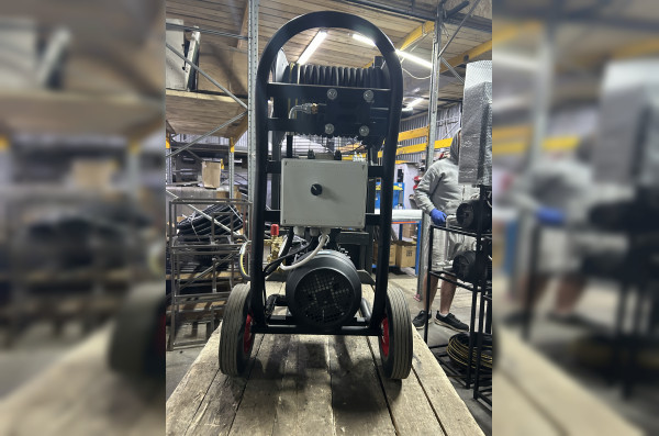 АВД Тритон H 15/200 TS 5.5 T (на тележке, с барабаном, электрика с теплозащитой)