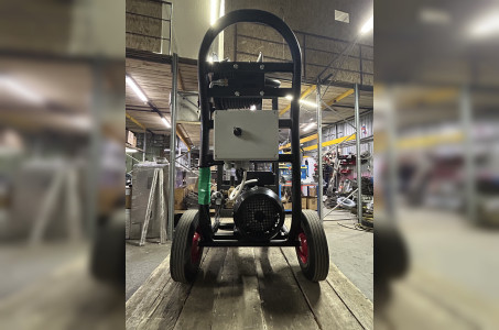 АВД Тритон T 11/250 T 3.0 ( на тележке, фильтр, сухой ход, электрика с теплозащитой, с катушкой)