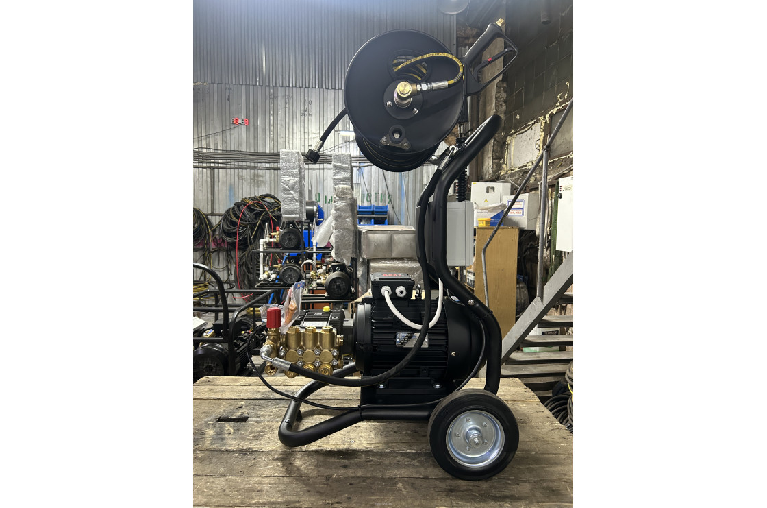 АВД Тритон B 15/200 TS 5.5 T ( на тележке, барабан, электрика с тёплозащитой)