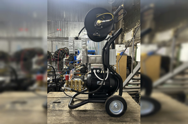 АВД Тритон B 15/200 TS 5.5 T ( на тележке, барабан, электрика с тёплозащитой)