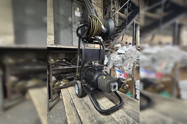 АВД Тритон B 15/200 TS 5.5 T ( на тележке, барабан, электрика с тёплозащитой)