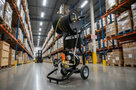 АВД Тритон Т 15/200 TS 5.5  (На тележке с барабаном, фильр, переходник)