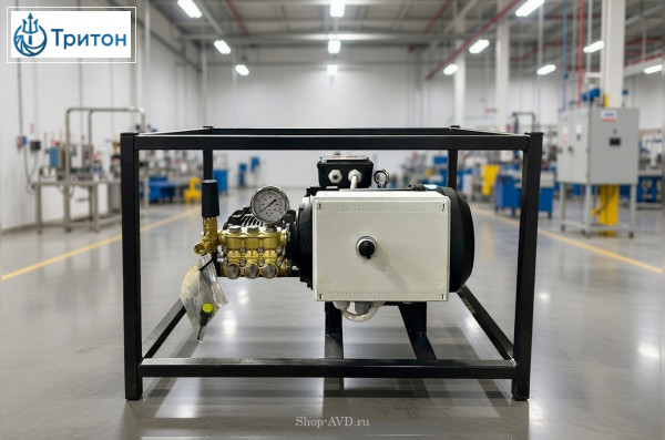 АВД Тритон Т 15/200 ВП 5.5 (на раме, манометр, электрика с теплозащитой)