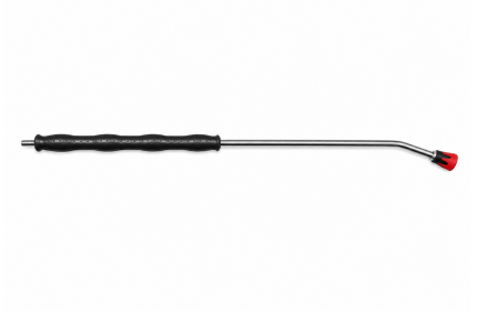 Копье L=120сm (изогнутое), с защитой форсунки, 1/4внеш, оцинк.сталь