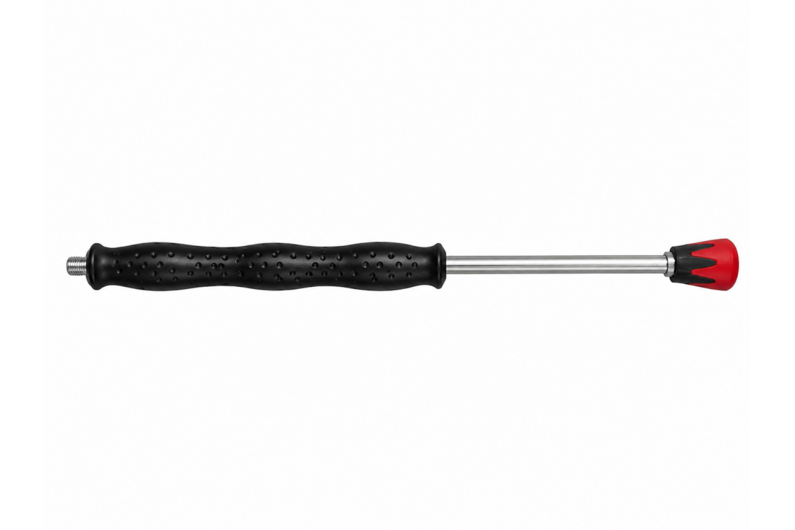 Копье L=50сm (прямое), с защитой форсунки, 1/4внеш, оцинк.сталь