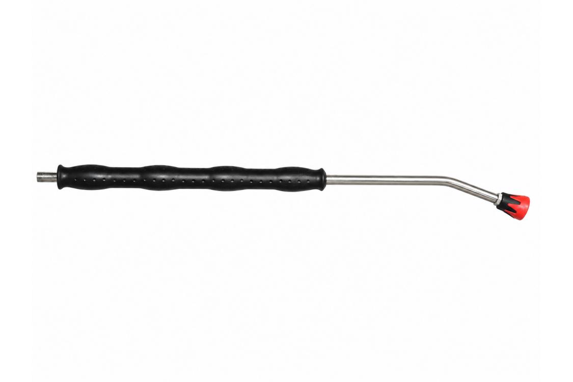 Копье L=60сm (изогнутое), с защитой форсунки, 1/4внеш, оцинк.сталь