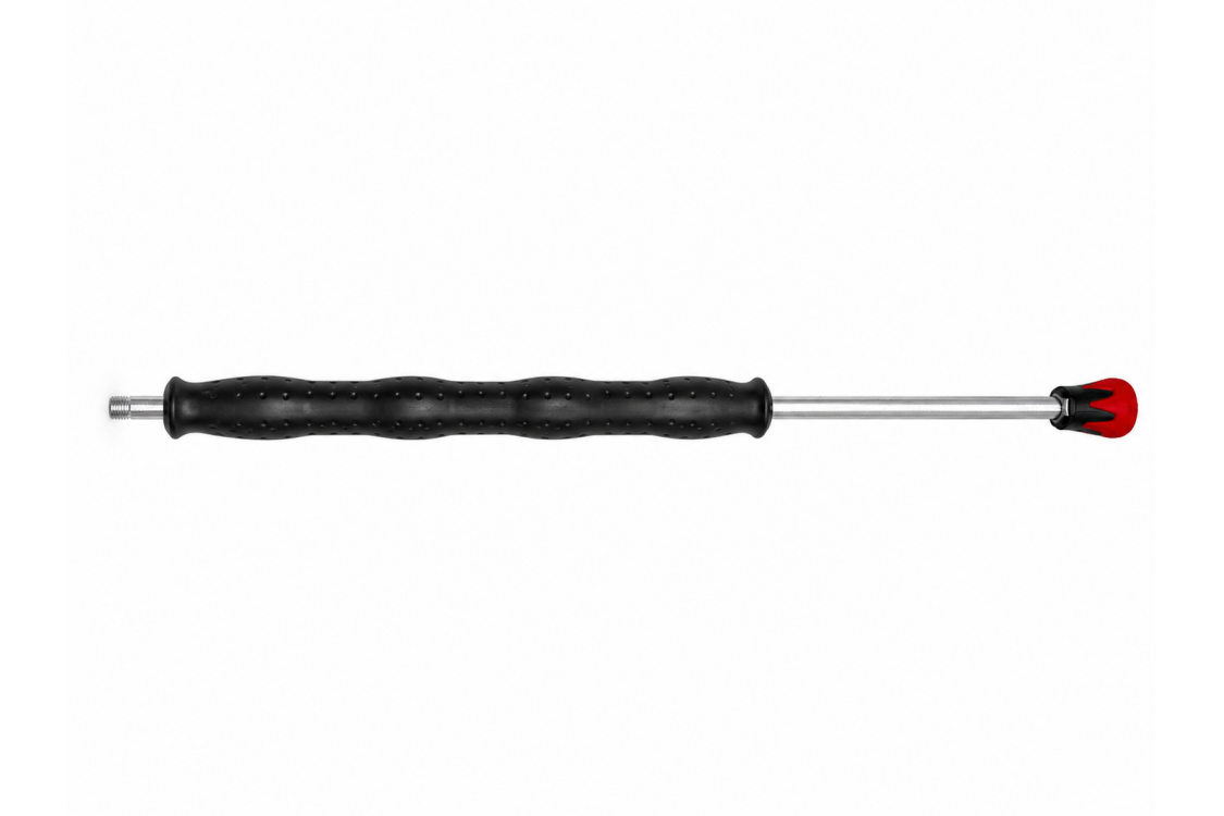Копье L=60сm (прямое), с защитой форсунки, 1/4внеш, оцинк.сталь