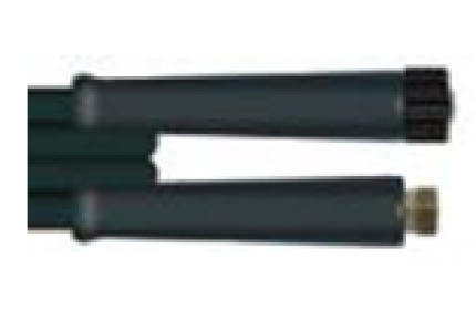 Шланг ВД двухоплёточный, 2SN-08, гайка M22x1,5-гайка 3/8, 10m, 400bar для COMET, DELVIR