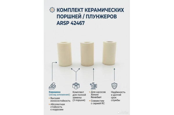 Комплект плунжеров Annovi Reverberi 42467