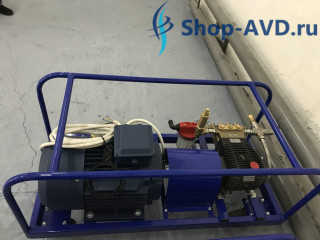 АВД на раме с двигателем - фото 8
