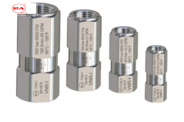 Обратный клапан VNR-I вход 3/4 г. выход 3/4 г. 180 л/мин 450 бар  нерж. сталь