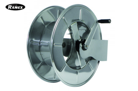 Барабан ручной для рукава 50м. 1/2 (кр.) 1/2ш.1/2ш. 200 бар