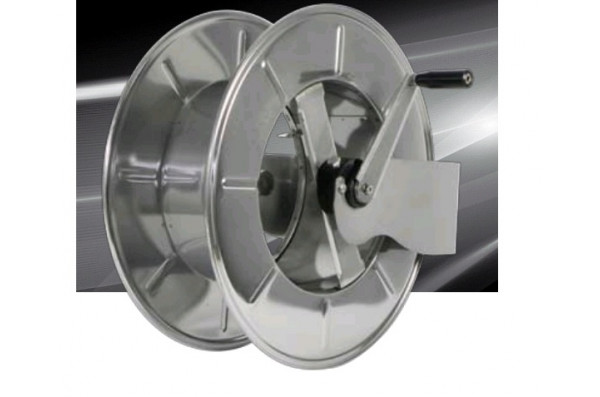 Барабан ручной для рукава 50м. 1/2 (кр.) 1/2ш.1/2ш. 200 бар