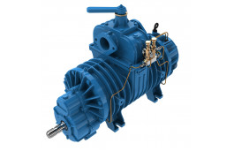 Насос вакуумный лопастной JUROP PN 45M, 540 об/мин, лев. вращ,редуктор, руч. 4-х. клапан