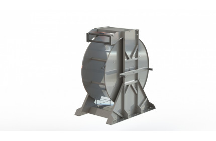 Барабан для шланга Барабан ручной для рук. дл. 20м 2 (нерж.)  2г; 2 г. 10 бар