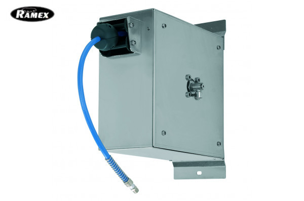 Барабан инерц. пневмо. дл. 10м 1/4 (нерж.) 1/4ш. 1/4ш 10 бар