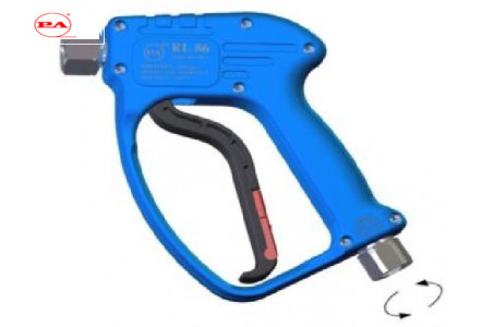 Курок распылительный RL86 с повор. фитингом, нерж. сталь AISI316, 140 бар; вход 1/2г,  выход 1/2г