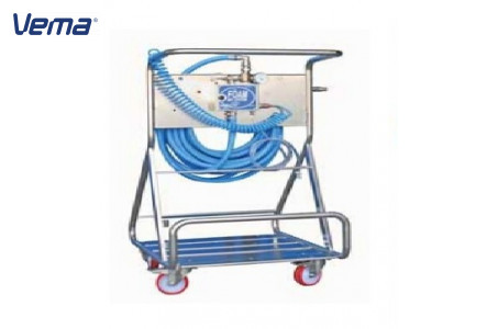 Моб. установка с пеногенер. системой FOAM AIR SYSTEM 2-8 бар, с подачей воздуха,, на 2 ср-ва