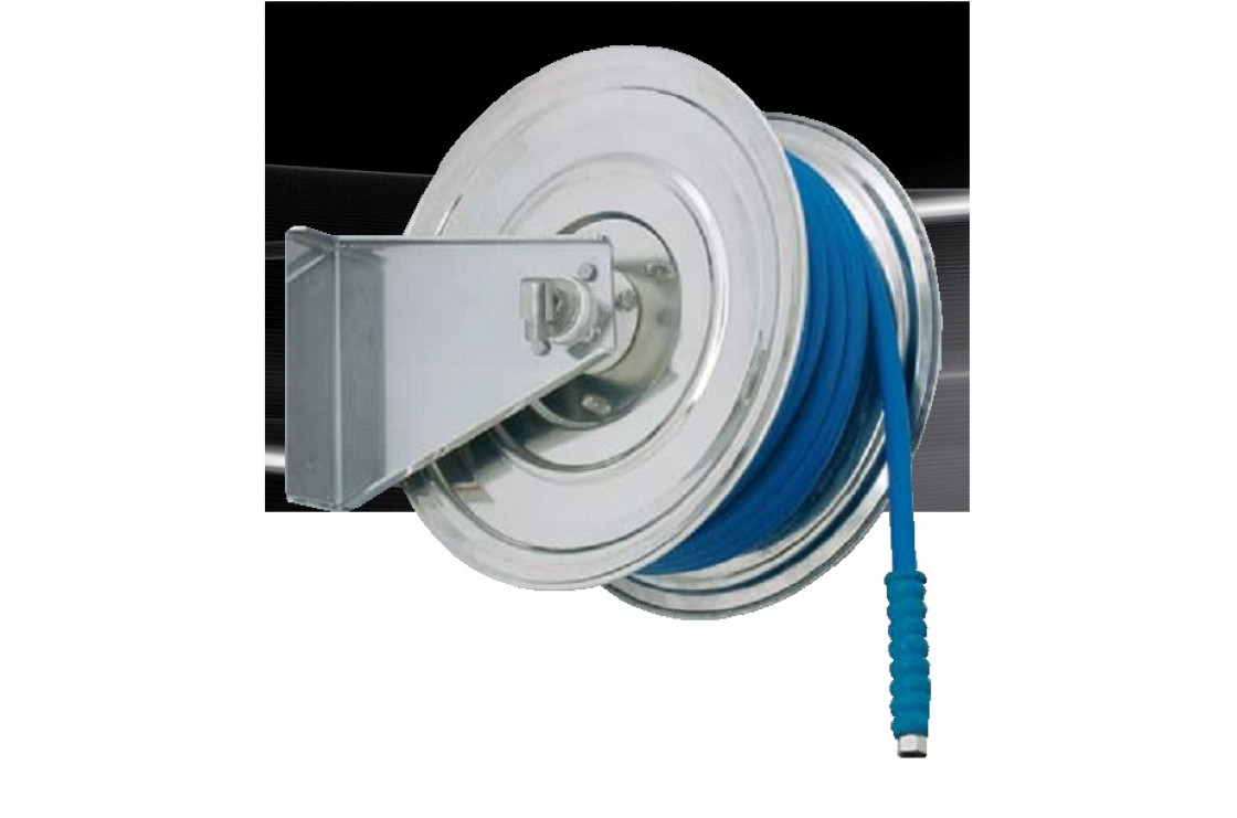 Барабан ручной для рукава 50м. 3/8 или 35м. 1/2(нерж.)  1/2ш. 1/2ш. 200 бар.