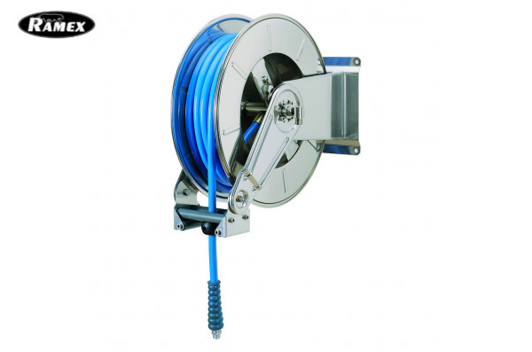 Барабан авто.безопасное сматывание  для рук. дл. 35м 1/2  (нерж AISI 316.) 1/2ш.1/2ш. 200 бар