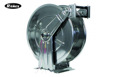 Барабан авто.для пара для рук.20м 1/2 (нерж.) 1/2 г. 1/2 г. 10 бар 185° С