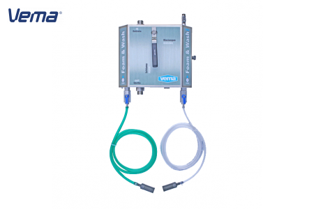 Пеногенер.система Foam System 1, 100-200 бар, без подачи воздуха, на 2 ср-ва 3/8 ш. 3/8ш.