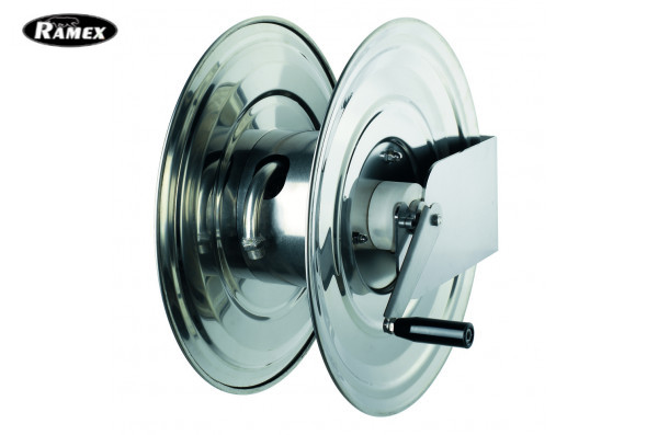 Барабан ручной для рукава 20м. 3/4 или 12м. 1 (нерж.)1ш.1ш. 20 бар